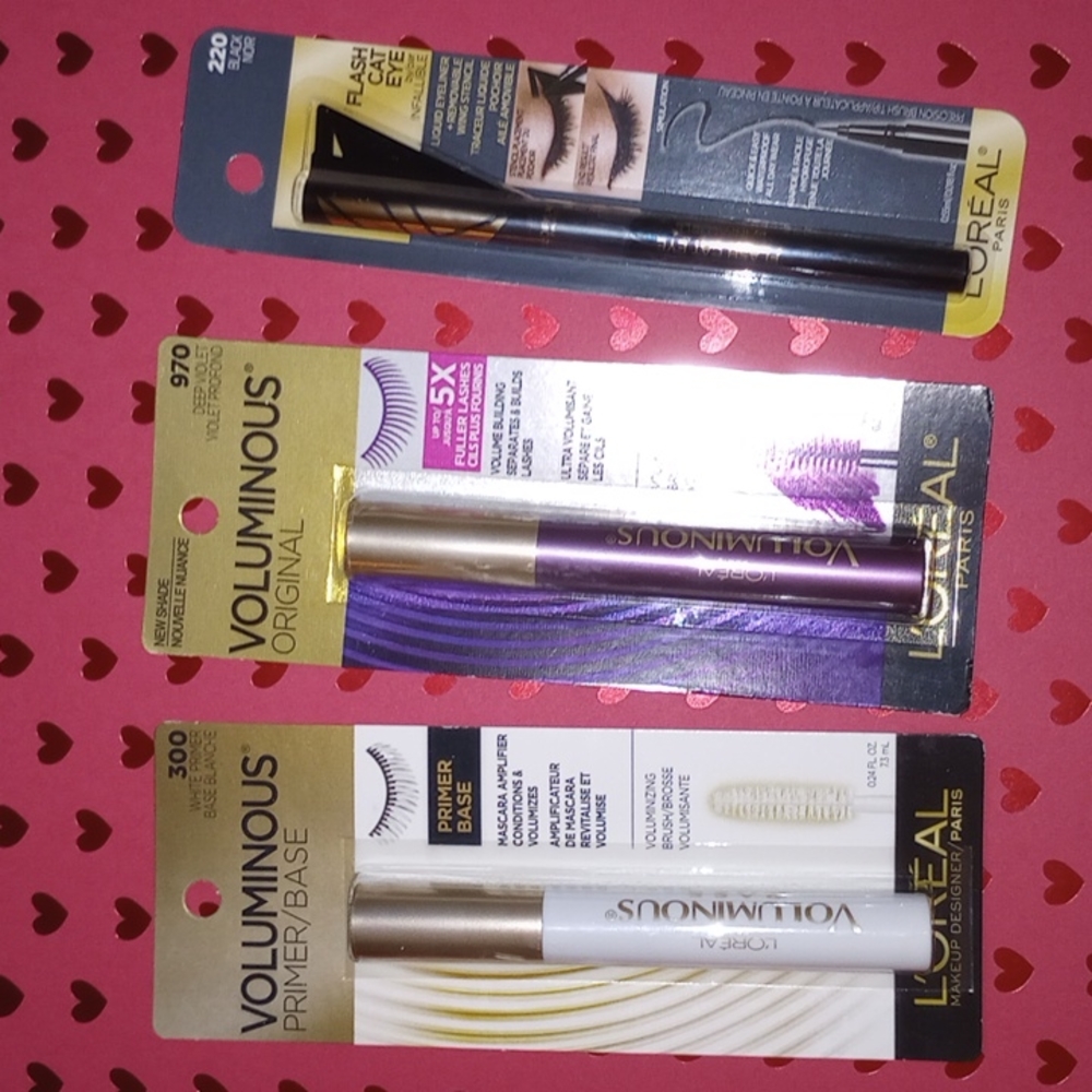 🌷🌫️ L'OREAL Eye Make Up Trio